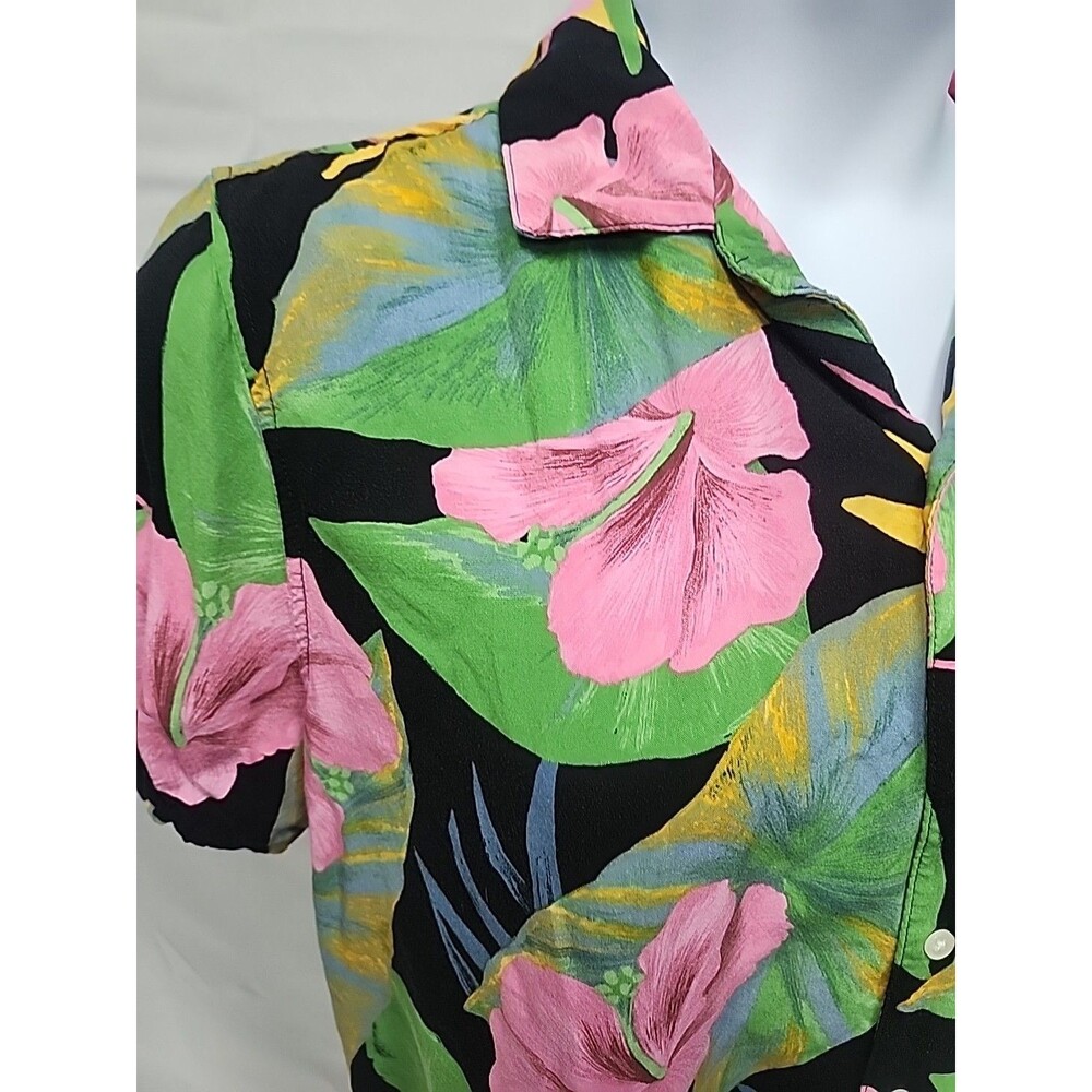 Original Use Colorful Hawaiian Button Front Shirt Mens  Aloha beach SZ XL - Picture 2 of 7